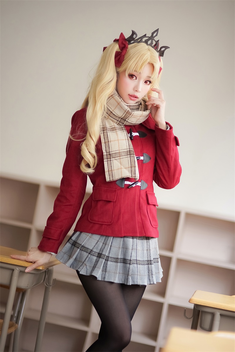 台湾Coser@ElyEE子 远坂凛 jk [57P/9V/310MB] 网红写真-第1张