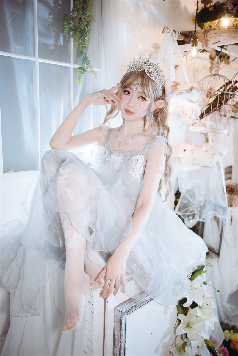 台湾Coser@ElyEE子 Ice Crystals Fairy [31P/114MB] 网红写真-第1张