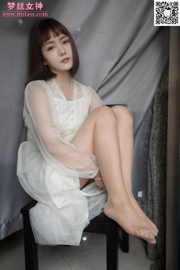 [MSLASS梦丝女神]2019-11-23 莎莎 透明白纱裙 [63P-598MB] 其它写真-第2张