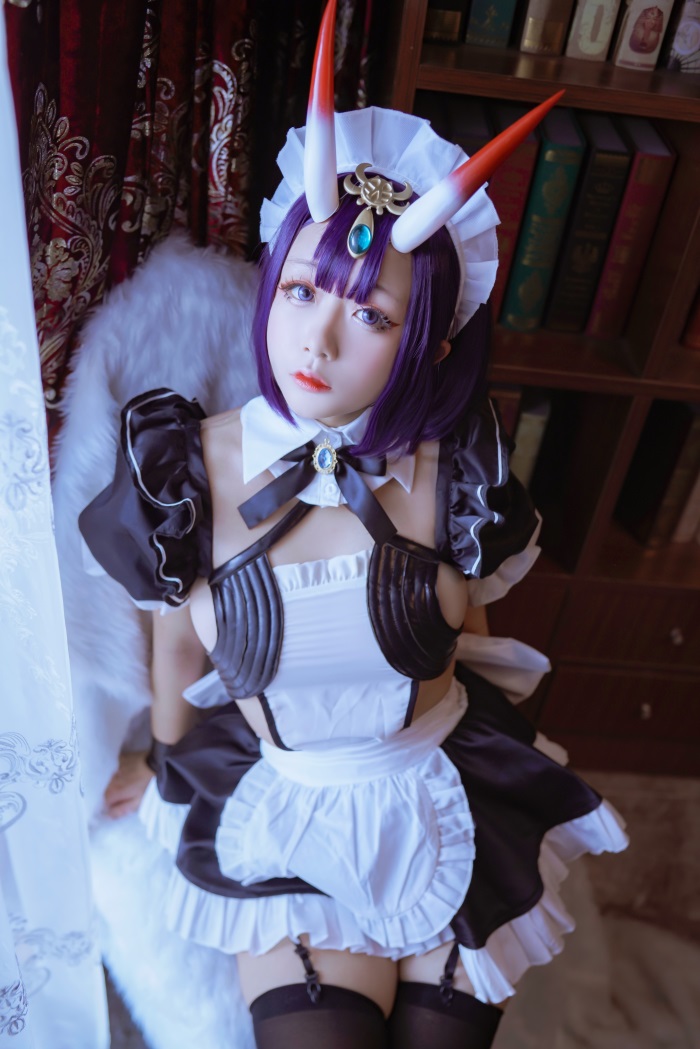 网红Coser@日奈娇 酒吞女仆 [41P/617MB] 网红写真-第1张