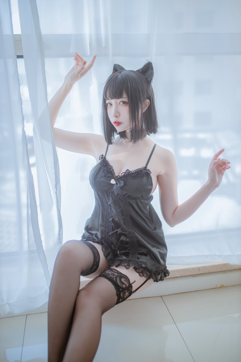 网红Coser@二佐Nisa&日奈娇 私房双人猫耳 [43P/422MB] 网红写真-第2张