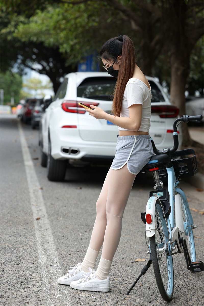 精选街拍 No.168 大学城骑单车的女学生 [148P/347MB] 其它写真-第4张