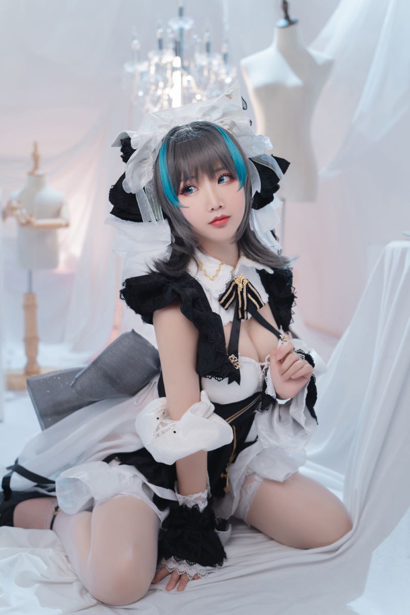 网红Coser@面饼仙儿 柴郡 [36P/345MB] 网红写真-第1张