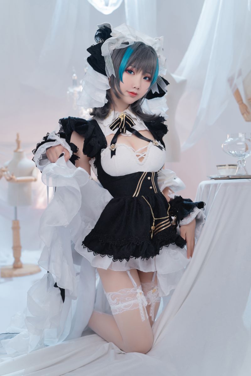 网红Coser@面饼仙儿 柴郡 [36P/345MB] 网红写真-第2张