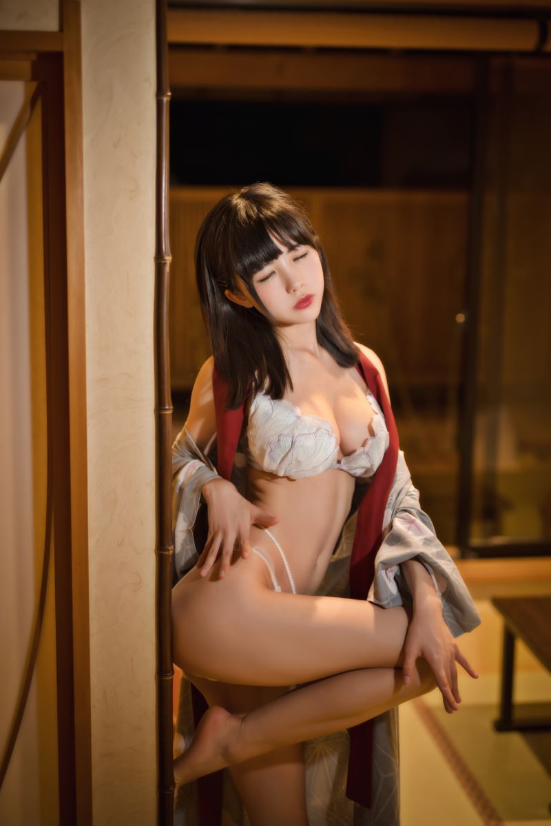 网红Coser@水淼aqua 浴衣 [20P/242MB] 网红写真-第2张