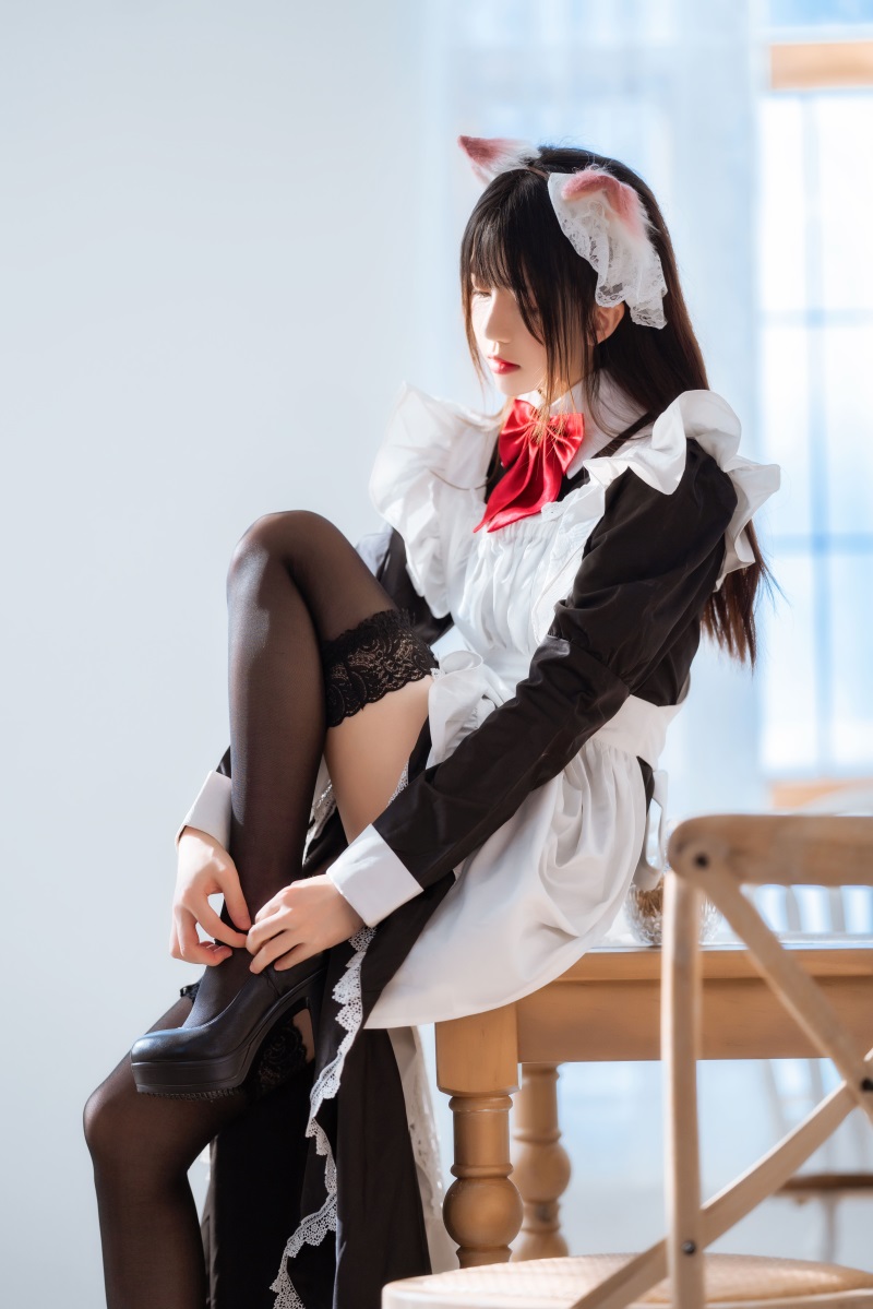 网红Coser@桜桃喵 长裙妹抖（日）[97P/2.01G] 网红写真-第1张