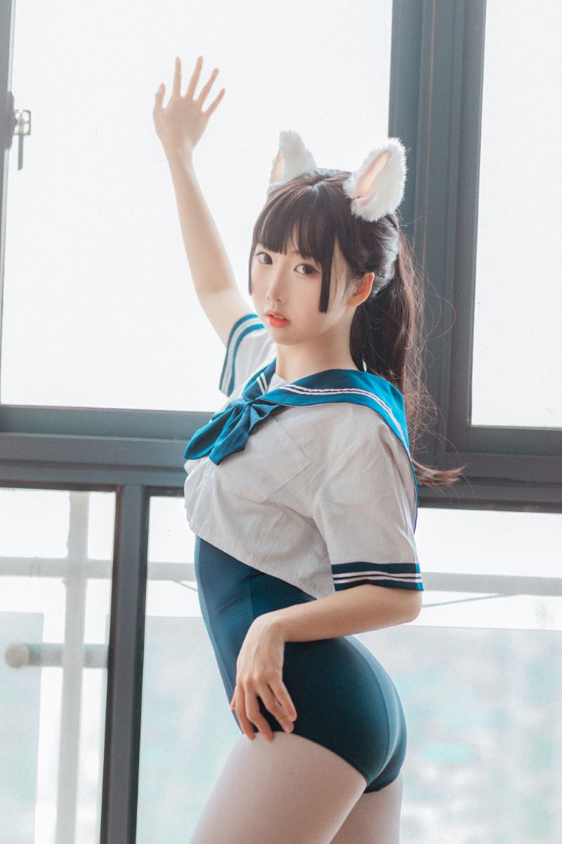 网红Coser@面饼仙儿 水手服 死库水 [35P/291MB] 网红写真-第2张