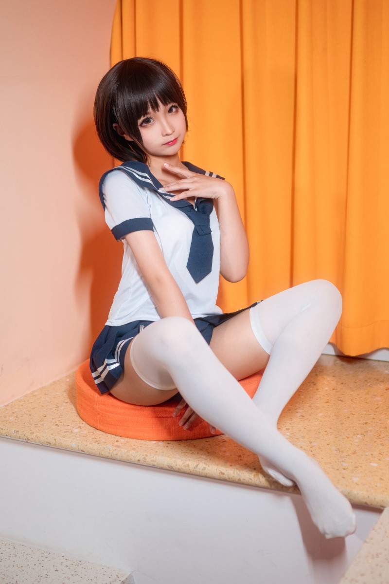 网红Coser@蠢沫沫 学生服 [42P/478MB] 网红写真-第1张