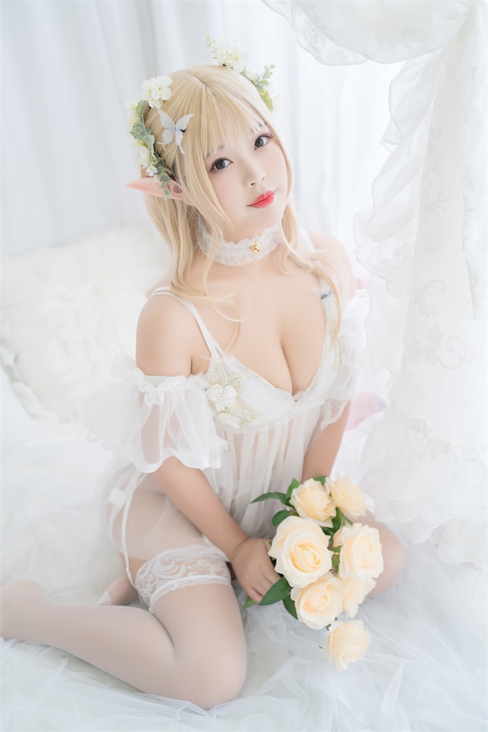 网红Coser@-白烨- 花精灵 [92P/17V/172MB] 网红写真-第2张