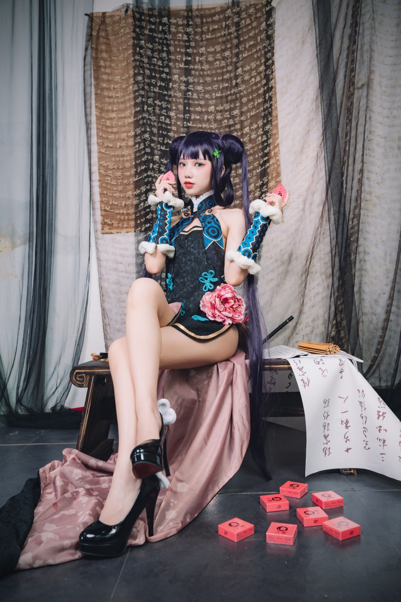 网红Coser@果咩酱w 杨贵妃 [30P/1.01G] 网红写真-第4张