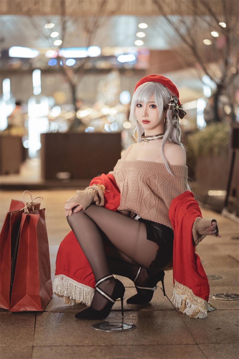 网红Coser@面饼仙儿 圣诞贝法 [17P/275MB] 网红写真-第4张