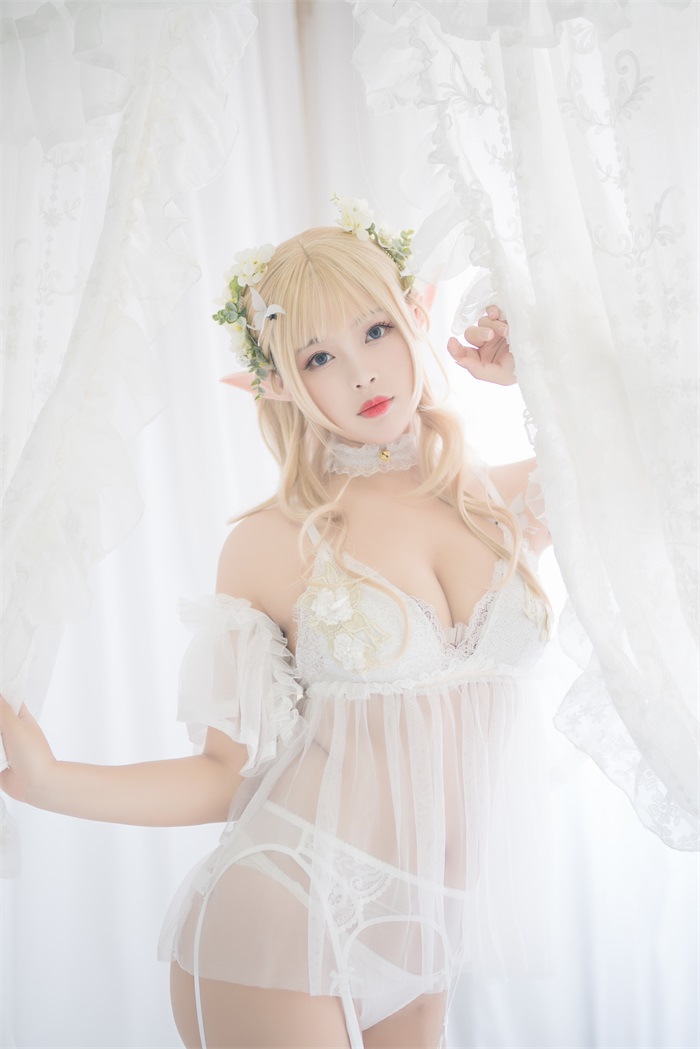 网红Coser@-白烨- 花精灵 [92P/17V/172MB] 网红写真-第3张