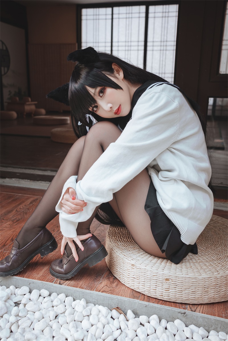 网红Coser@面饼仙儿 爱宕JK2 [47P/340MB] 网红写真-第3张