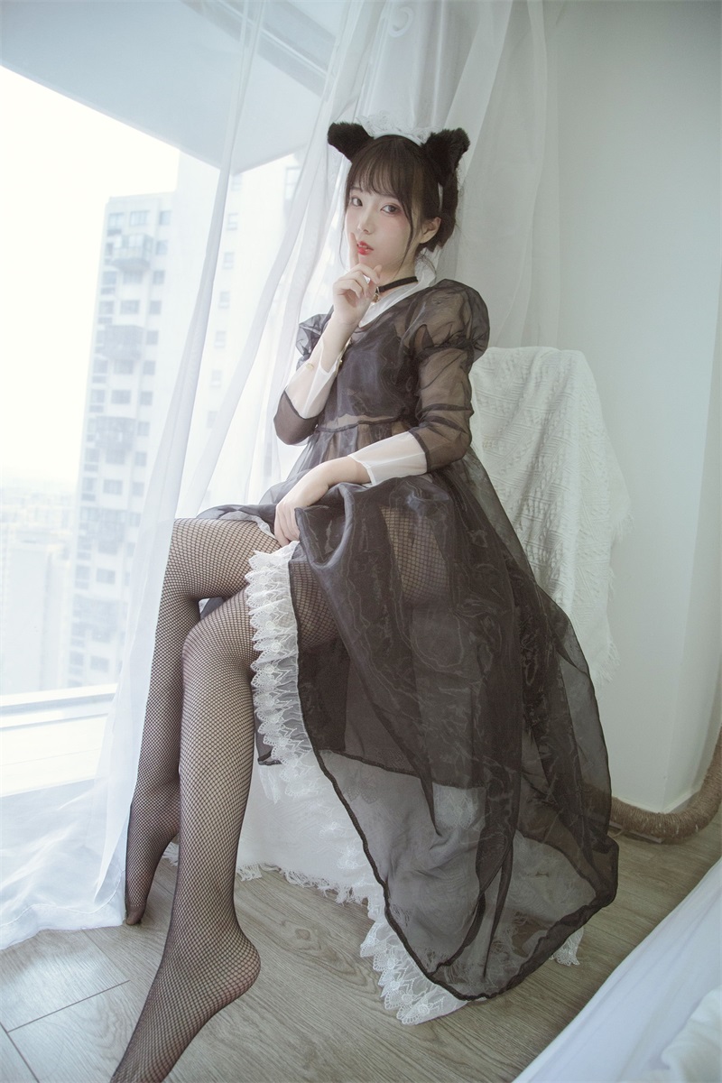 网红Coser@Fushii_海堂 女仆图包 [30P/48MB] 网红写真-第3张