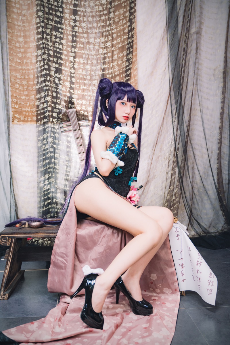 网红Coser@果咩酱w 杨贵妃 [30P/1.01G] 网红写真-第2张