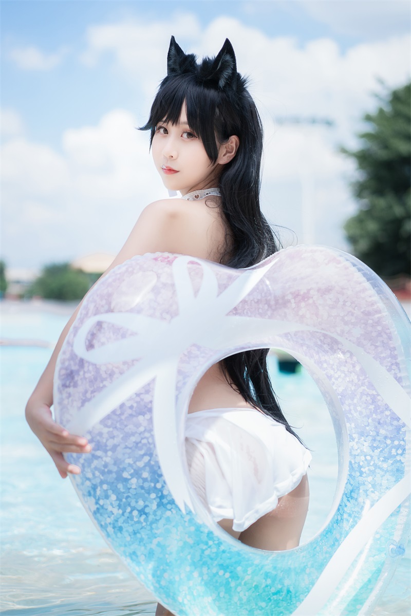 网红Coser@萌芽儿o0 爱宕泳装 [30P/208MB] 网红写真-第1张