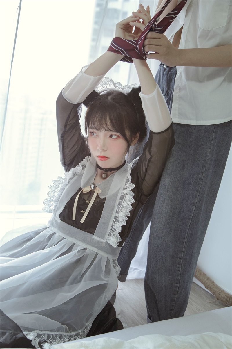 网红Coser@Fushii_海堂 女仆图包 [30P/48MB] 网红写真-第1张