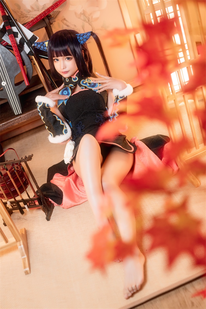 网红Coser@蠢沫沫 杨玉环二破 [40P/548MB] 网红写真-第1张