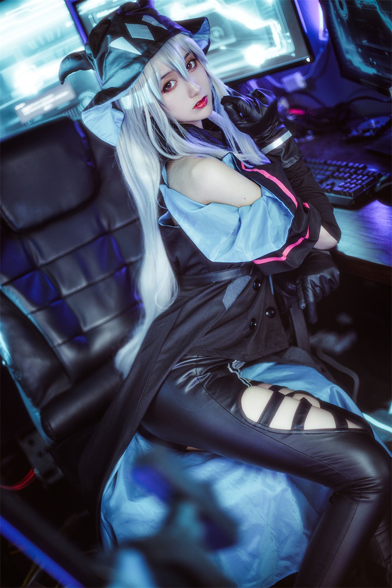 网紅Coser@木绵绵OwO 斯卡蒂COS [16P/468MB] 网红写真-第1张