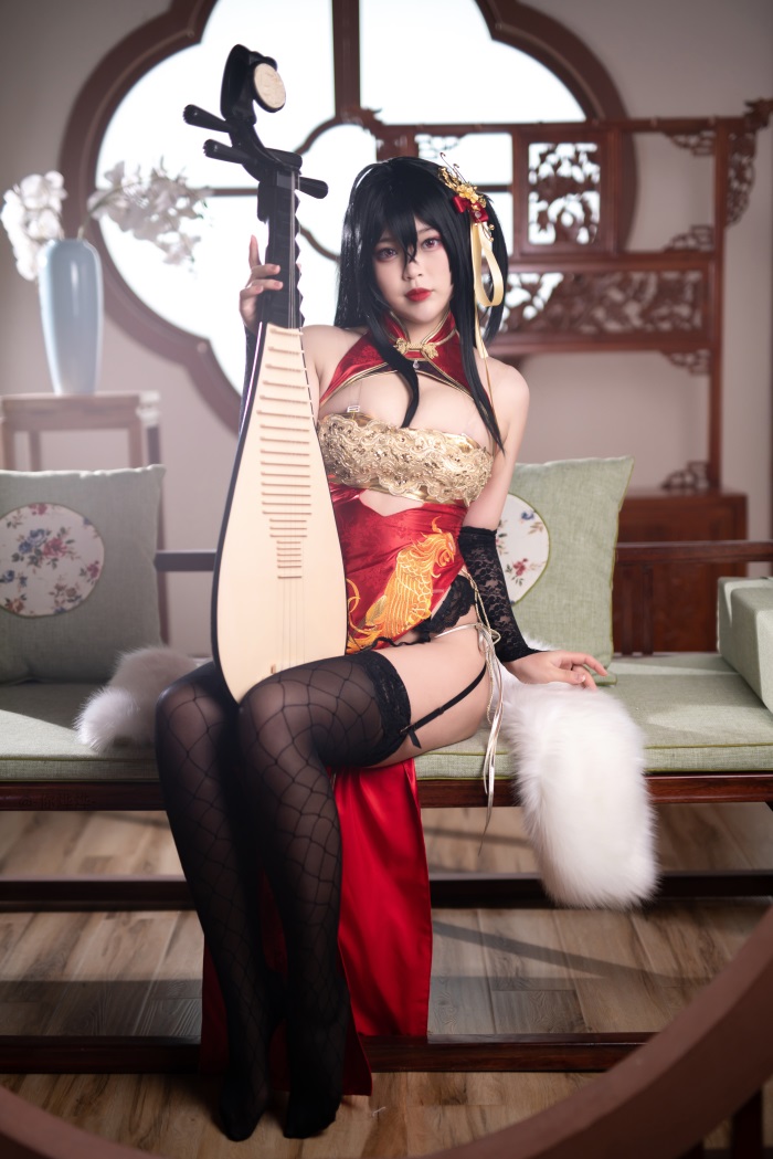 网红Coser@-白烨- 大凤旗袍新年限定 [63P/642MB] 网红写真-第1张