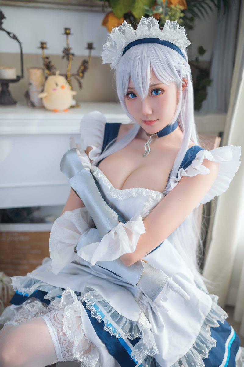 网红Coser@瓜希酱 贝尔法斯特 [31P/126MB] 网红写真-第3张