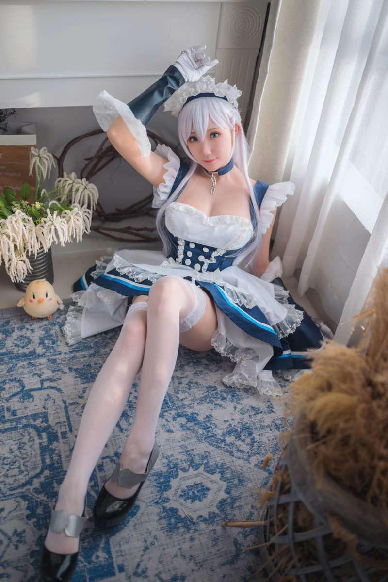 网红Coser@瓜希酱 贝尔法斯特 [31P/126MB] 网红写真-第4张