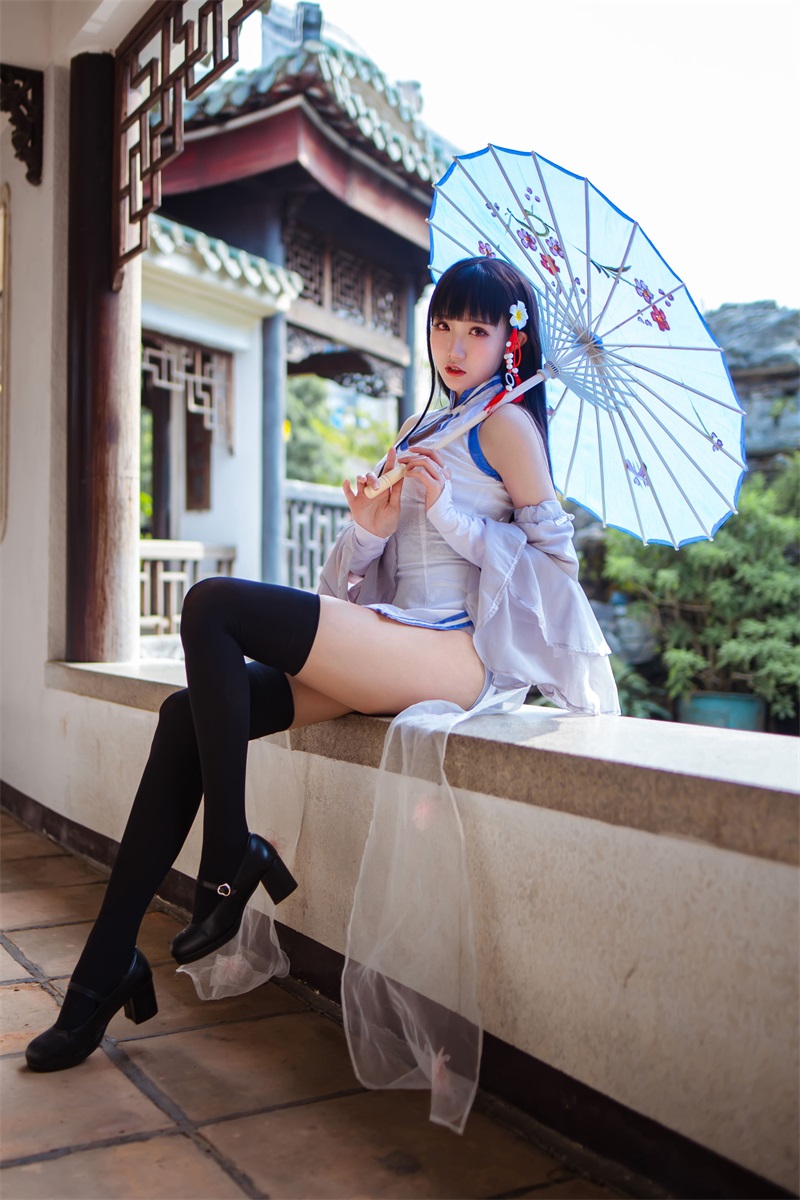 网红Coser@瓜希酱 碧蓝航线 逸仙 [22P/96MB] 网红写真-第4张