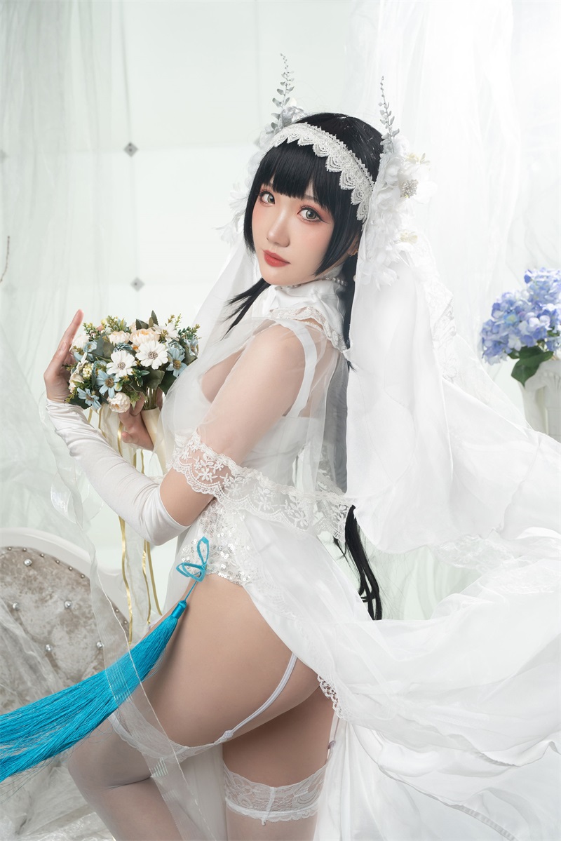 网红Coser@瓜希酱 95式花嫁 [30P/130MB] 网红写真-第3张