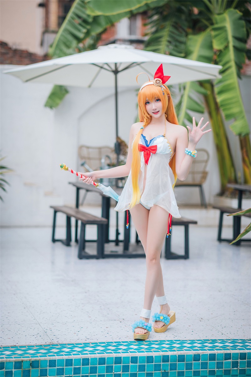 网红Coser@瓜希酱 公主连结 夏日御三家 [20P/113MB] 网红写真-第2张