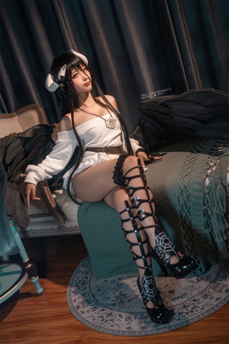 网红Coser@蠢沫沫 雅儿贝德毛衣 [40P/432MB] 网红写真-第1张