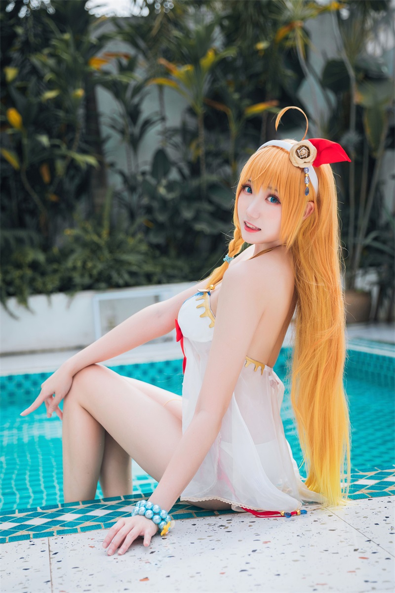 网红Coser@瓜希酱 公主连结 夏日御三家 [20P/113MB] 网红写真-第1张