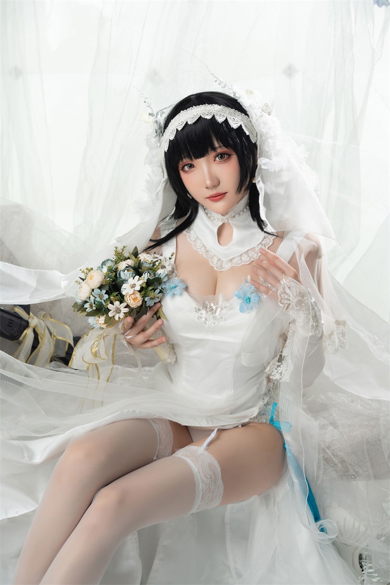 网红Coser@瓜希酱 95式花嫁 [30P/130MB] 网红写真-第1张