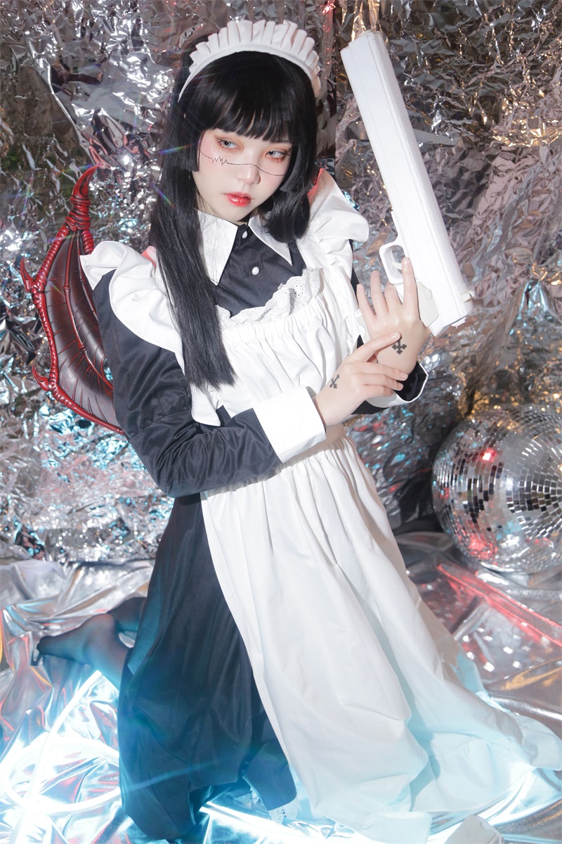 网红Coser@Fushii_海堂 生化女仆 [46P/386MB] 网红写真-第3张