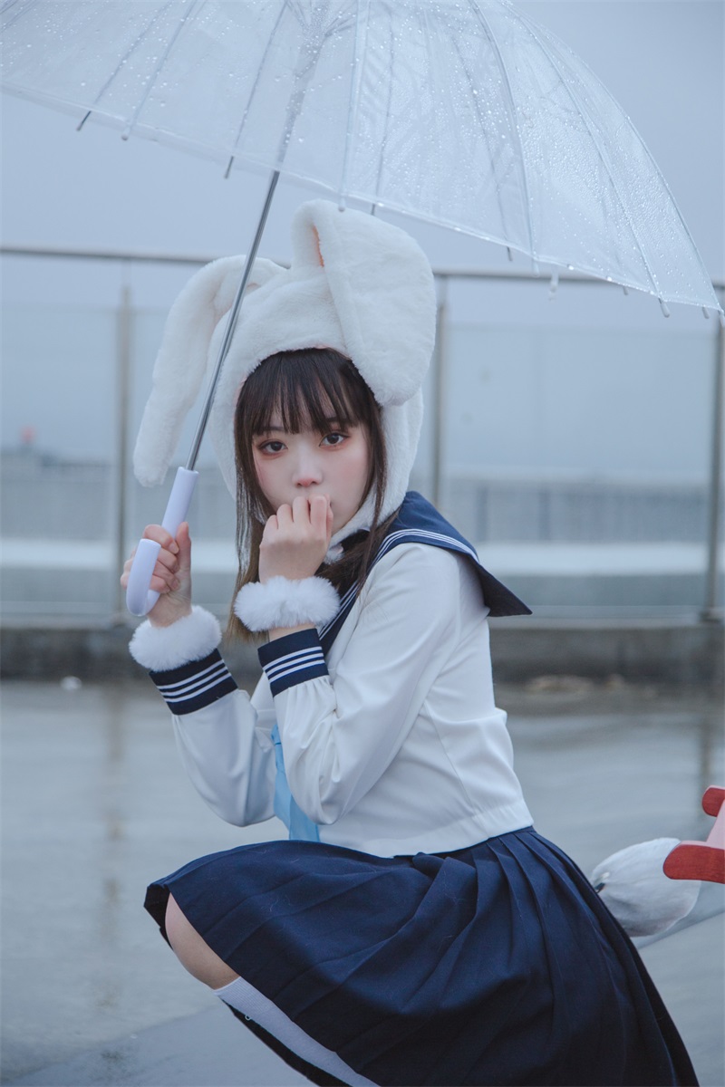 网红Coser@Fushii_海堂 兔兔头 [24P/244MB] 网红写真-第3张