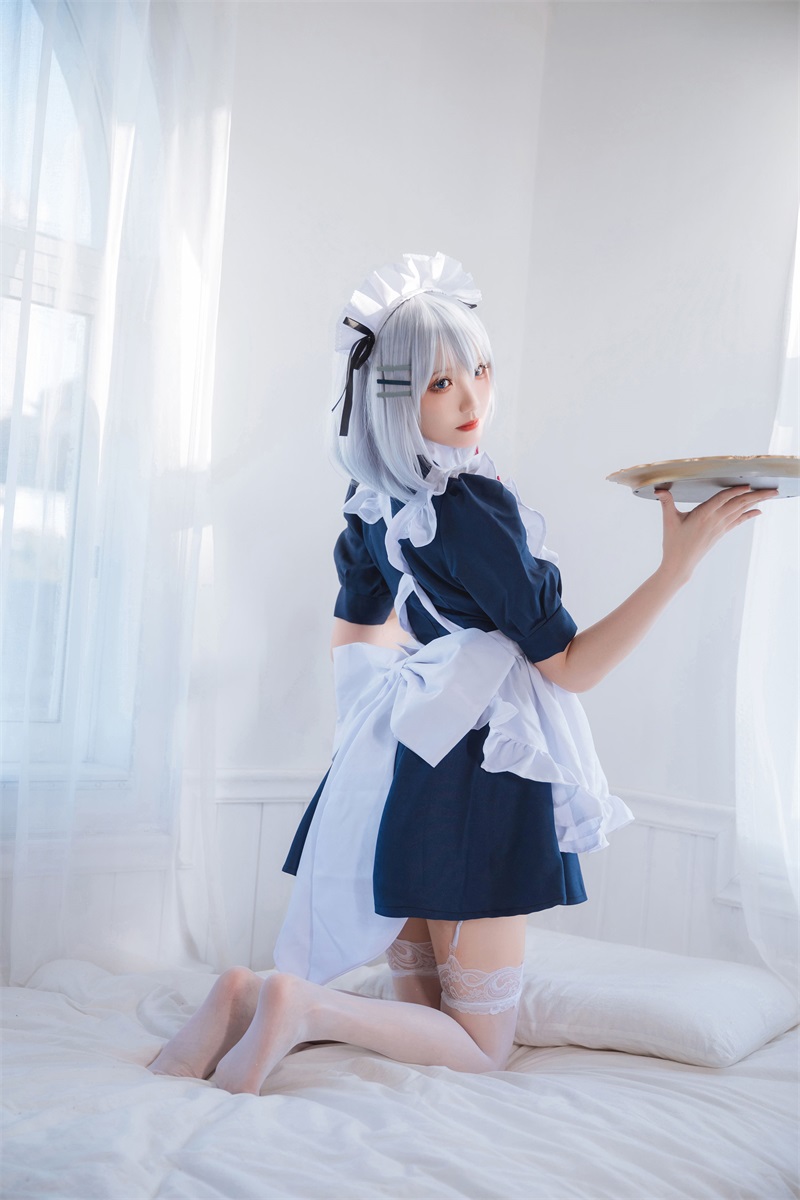 网红Coser@瓜希酱 折纸女仆 [22P/84MB] 网红写真-第1张