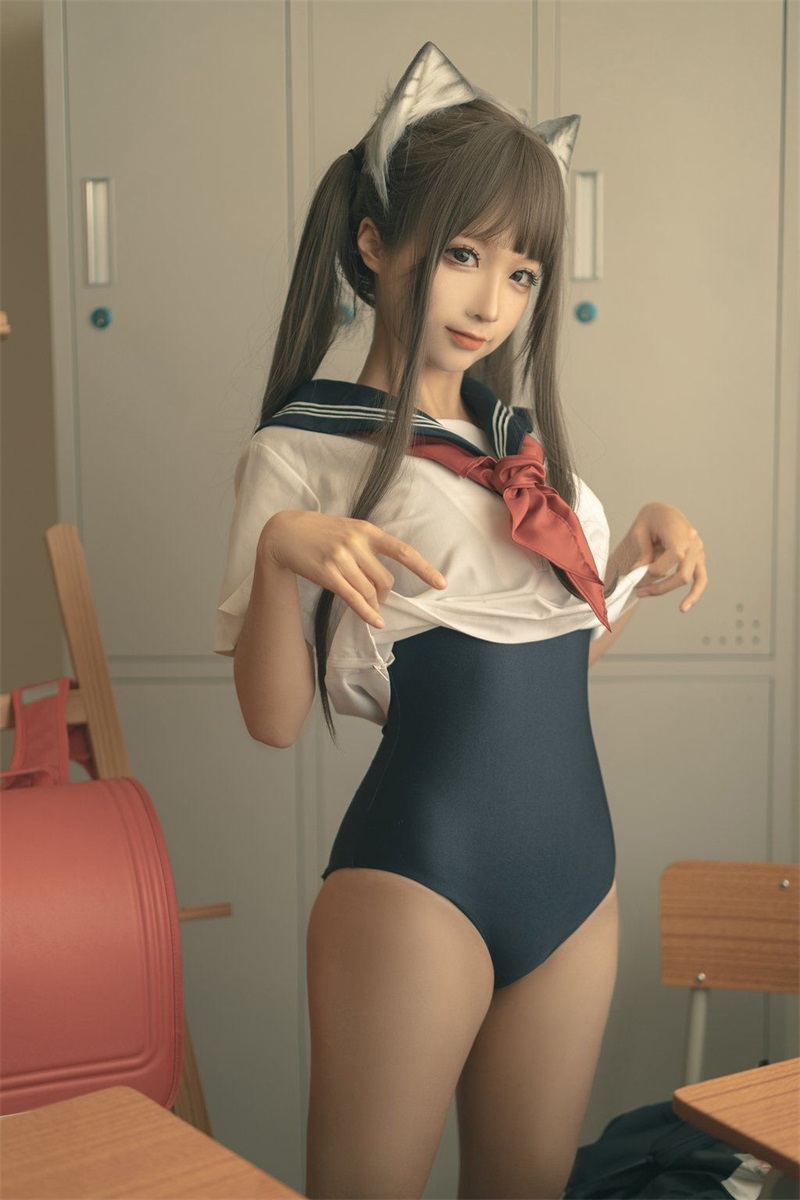 网红Coser@蠢沫沫 放学后 [130P/1.28G] 网红写真-第2张
