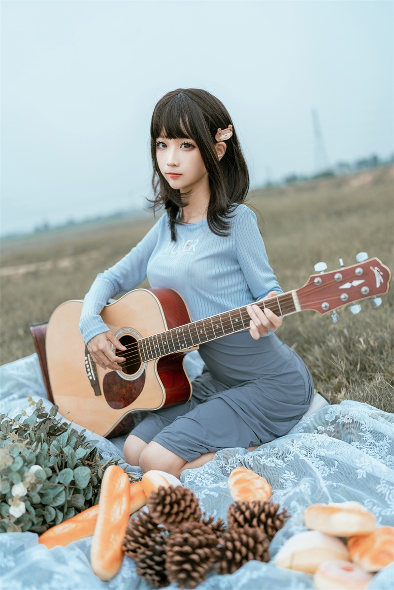 网红Coser@蠢沫沫 吉他妹妹 [50P/629MB] 网红写真-第2张