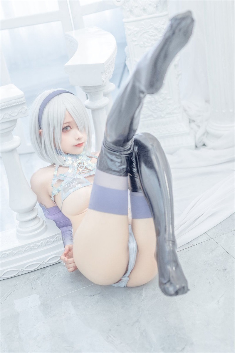 网红Coser@蠢沫沫 冰雪2B [35P/302MB] 网红写真-第3张