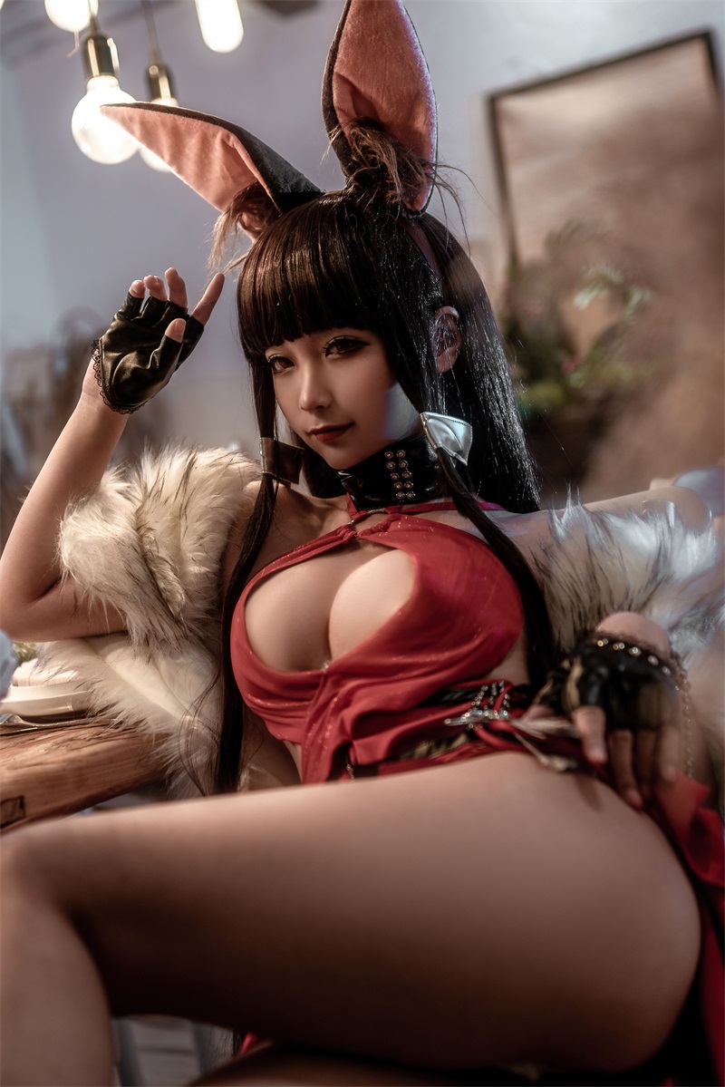 网红Coser@蠢沫沫 碧蓝航线 赤城 [40P/550MB] 网红写真-第3张