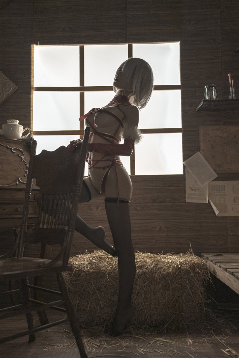 网红Coser@蠢沫沫 圣诞2B [70P/868MB] 网红写真-第4张