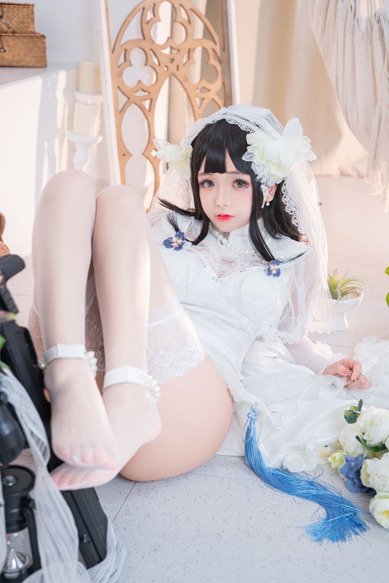 网红Coser@日奈娇 95式婚纱 [52P/718MB] 网红写真-第4张