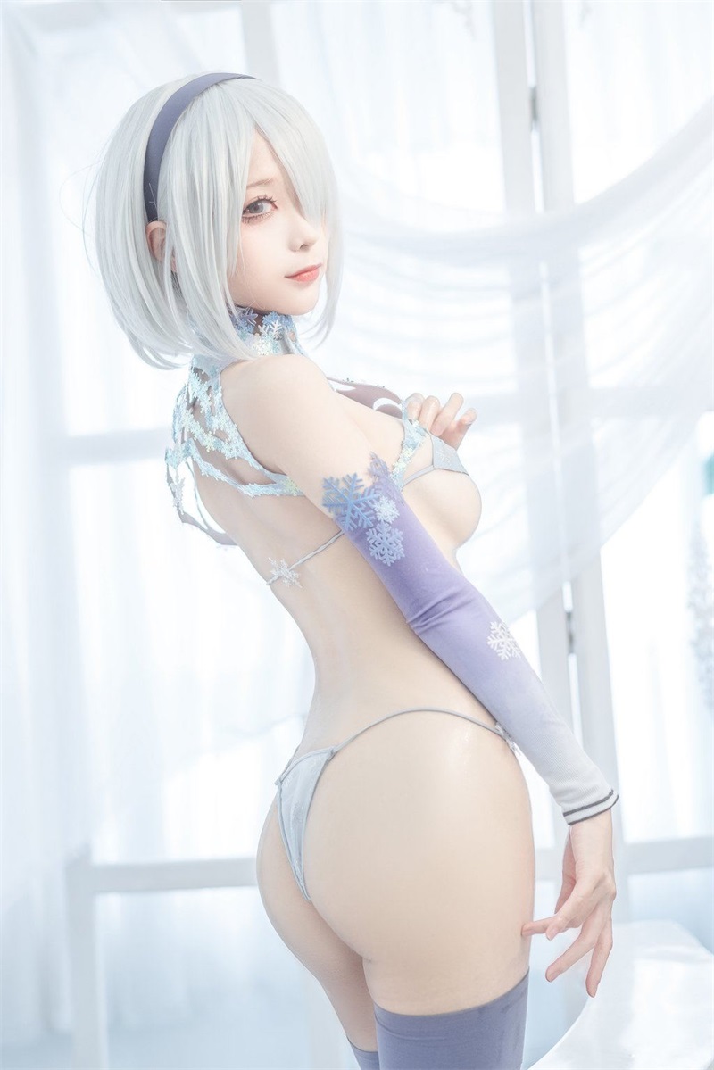 网红Coser@蠢沫沫 冰雪2B [35P/302MB] 网红写真-第2张