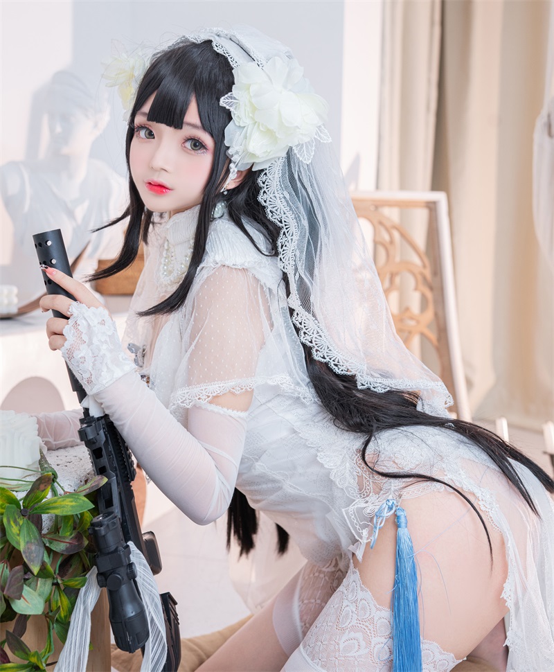 网红Coser@日奈娇 95式婚纱 [52P/718MB] 网红写真-第3张