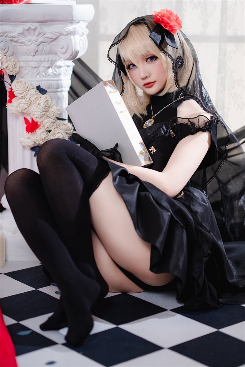 网红Coser@星之迟迟 斯卡哈同人 [150P/1.75GB] 网红写真-第2张