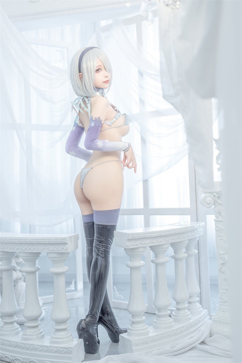 网红Coser@蠢沫沫 冰雪2B [35P/302MB] 网红写真-第1张