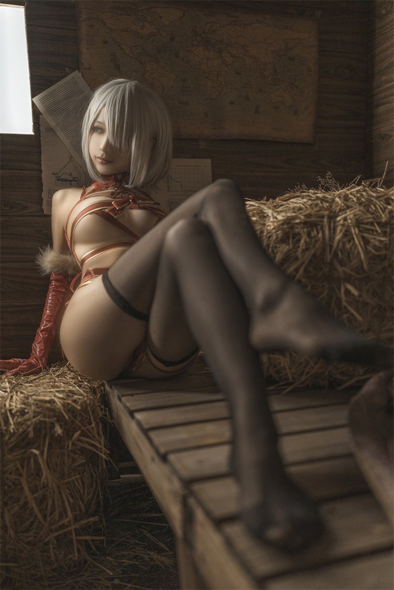 网红Coser@蠢沫沫 圣诞2B [70P/868MB] 网红写真-第2张