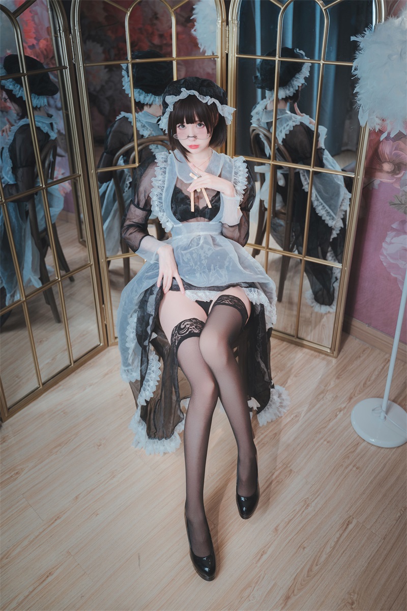 网红Coser@西园寺南歌 透明女仆 [50P/568MB] 网红写真-第1张