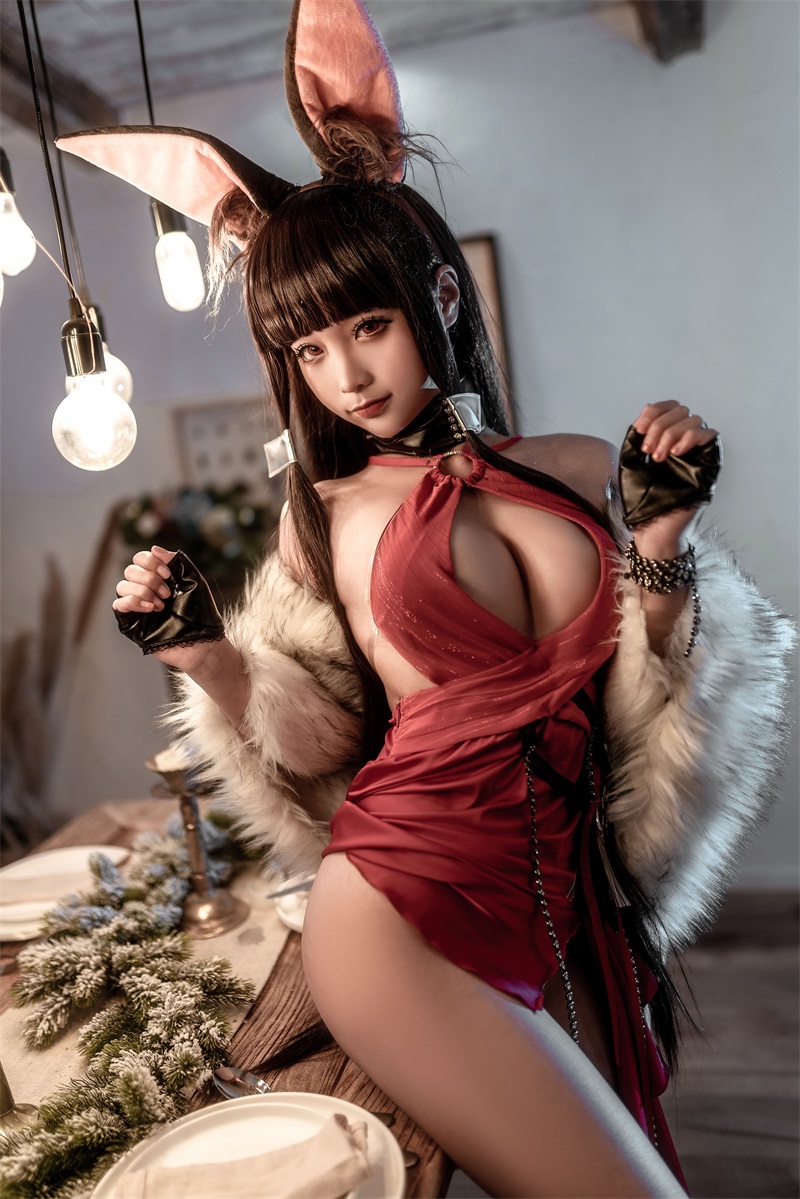 网红Coser@蠢沫沫 碧蓝航线 赤城 [40P/550MB] 网红写真-第1张