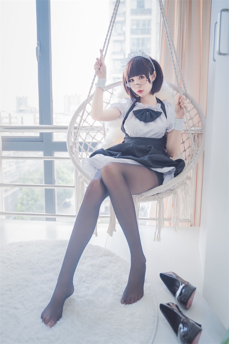 网红Coser@西园寺南歌 嘿丝女仆 [45P/2V/777MB] 网红写真-第1张