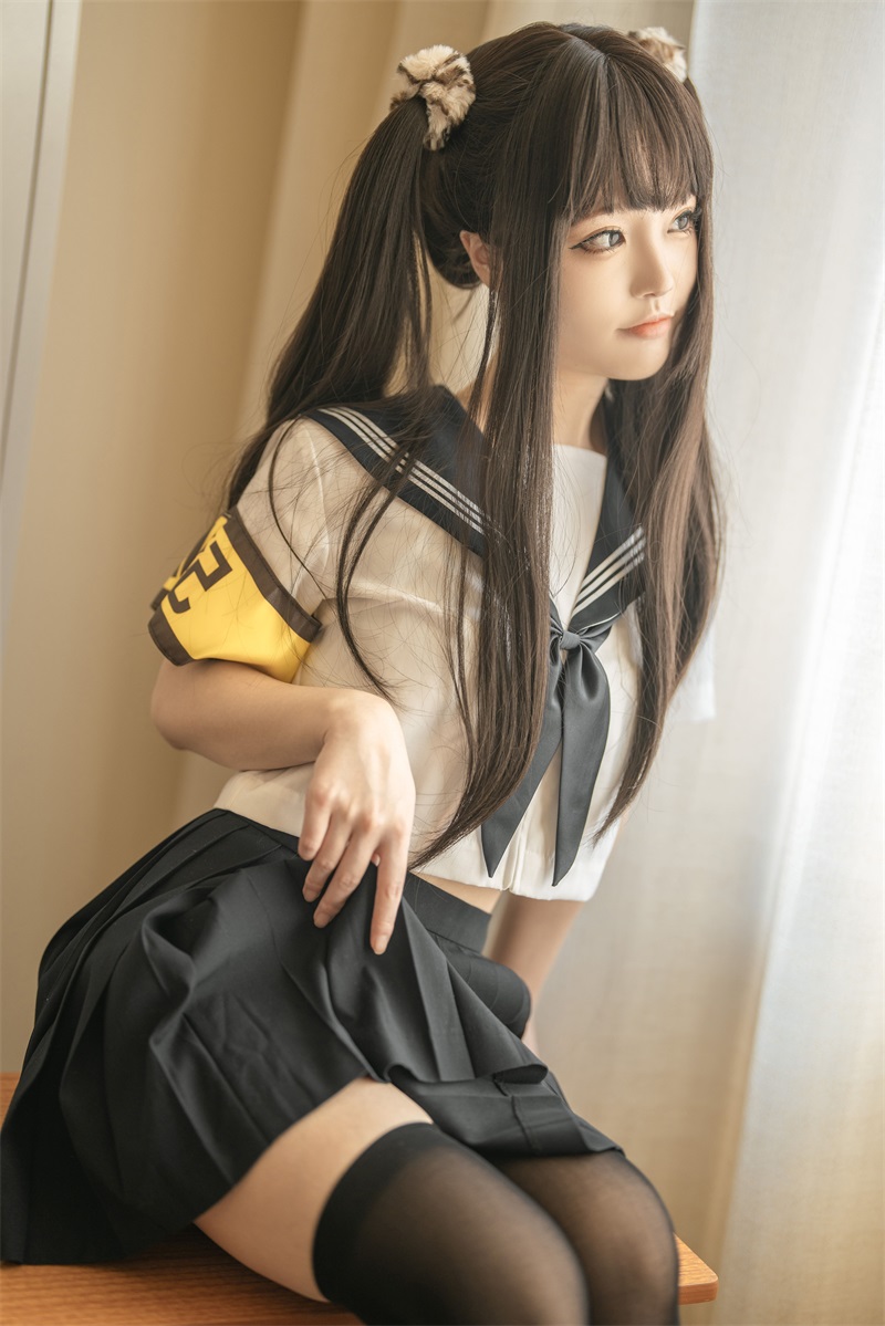 网红Coser@桃良阿宅 教室jk [33P/313MB] 网红写真-第3张